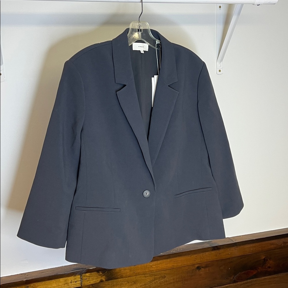 NWT Vince Charcoal Women's Blazer- 16